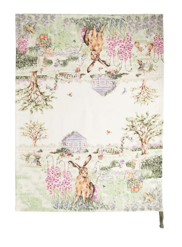 Wild Garden Tea Towel