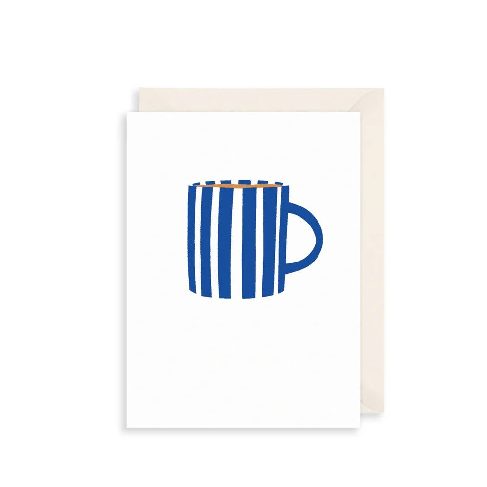 Stripe Mug Birthday Card