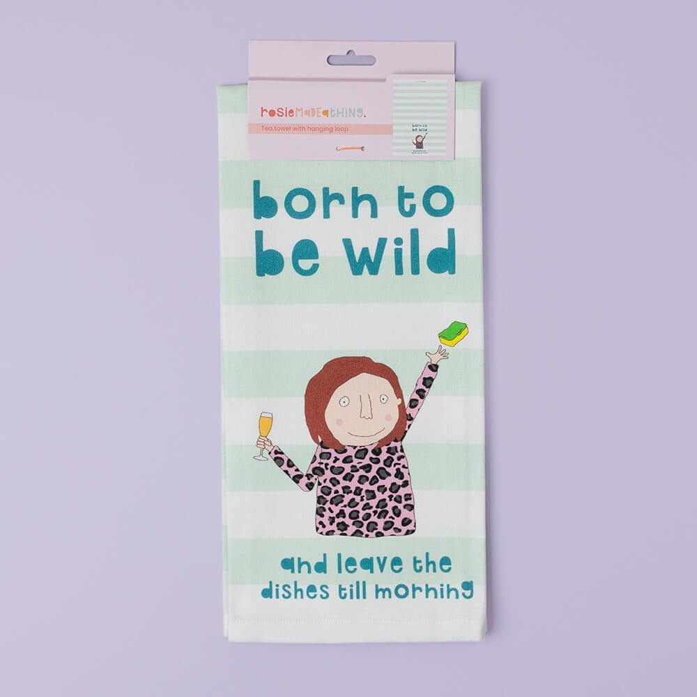 Be Wild Tea Towel