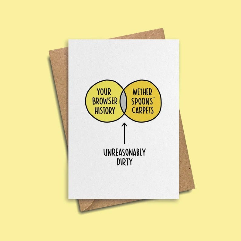Wetherspoons Greeting Card
