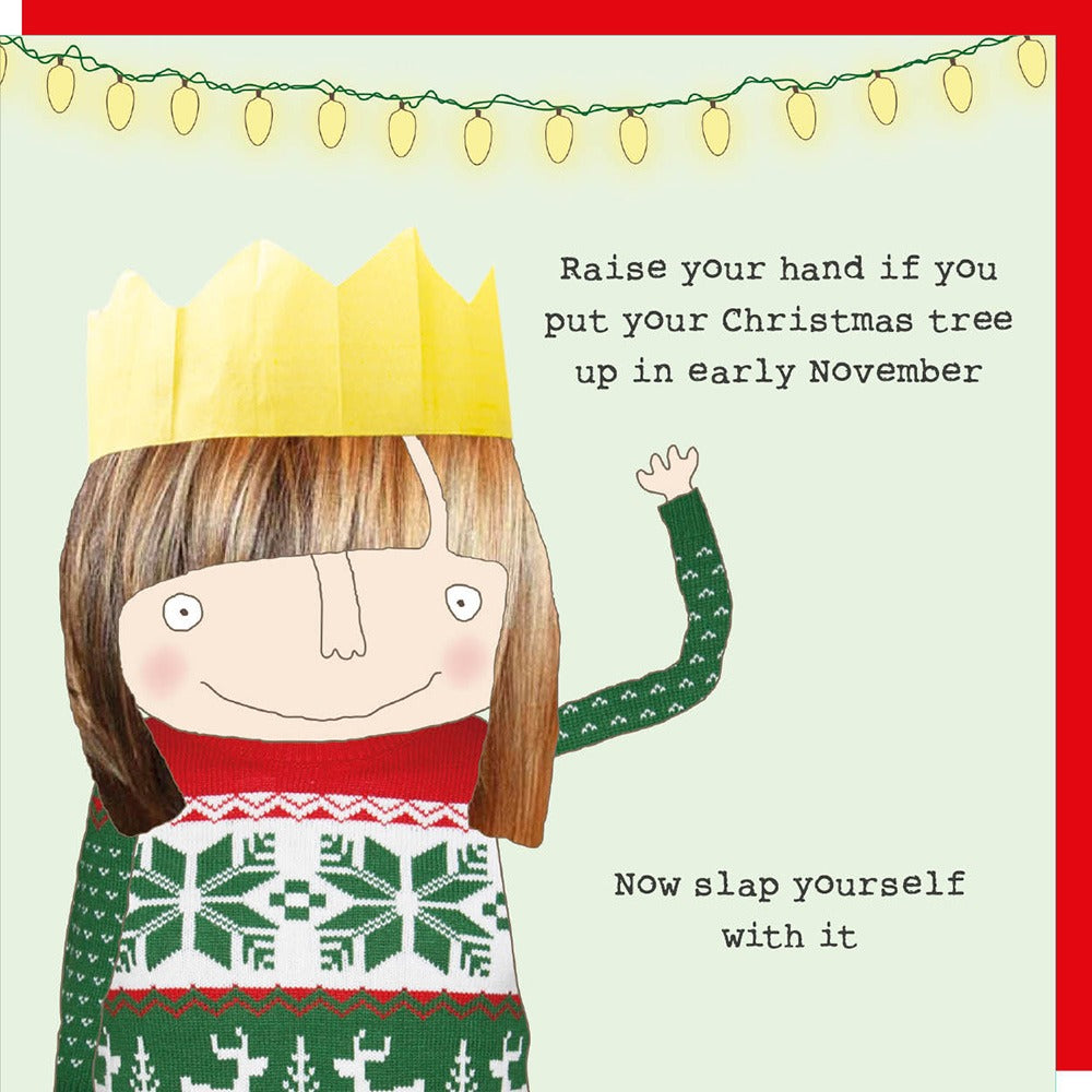 Xmas Slap Christmas Card