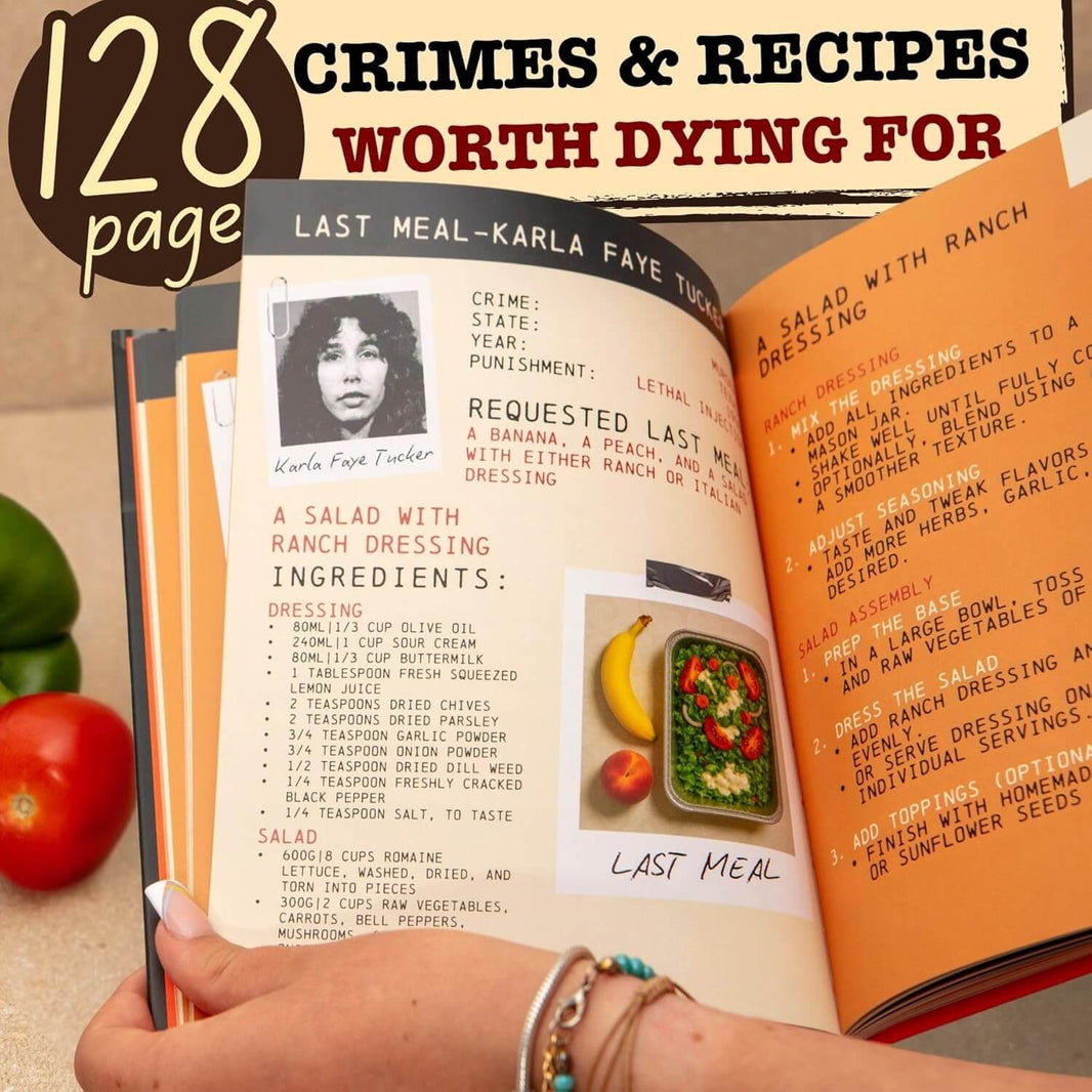 Death Row Recipes Book