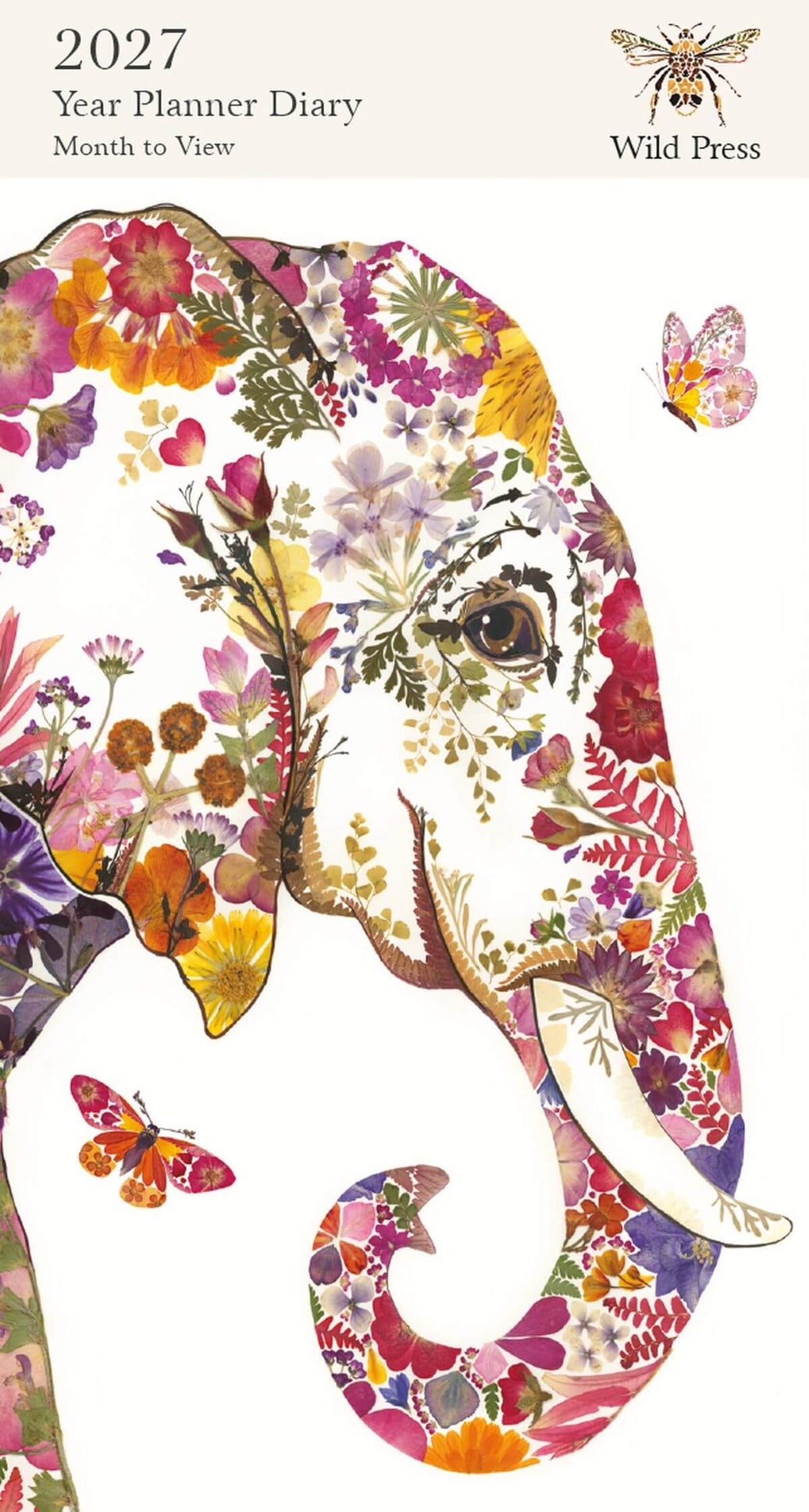 Wild Press Elephant 2027 Planner