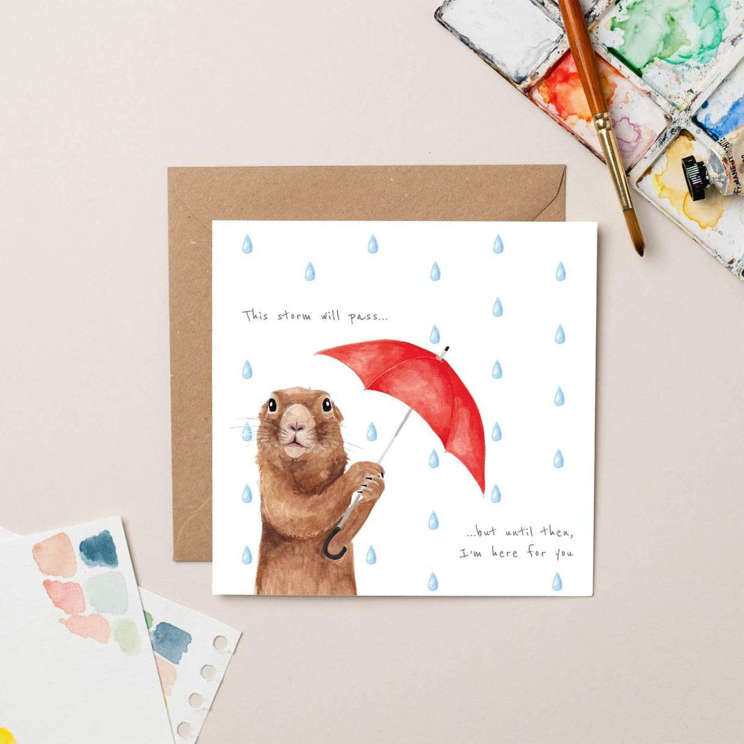 Sympathy Lil Guy Card - House of Cards