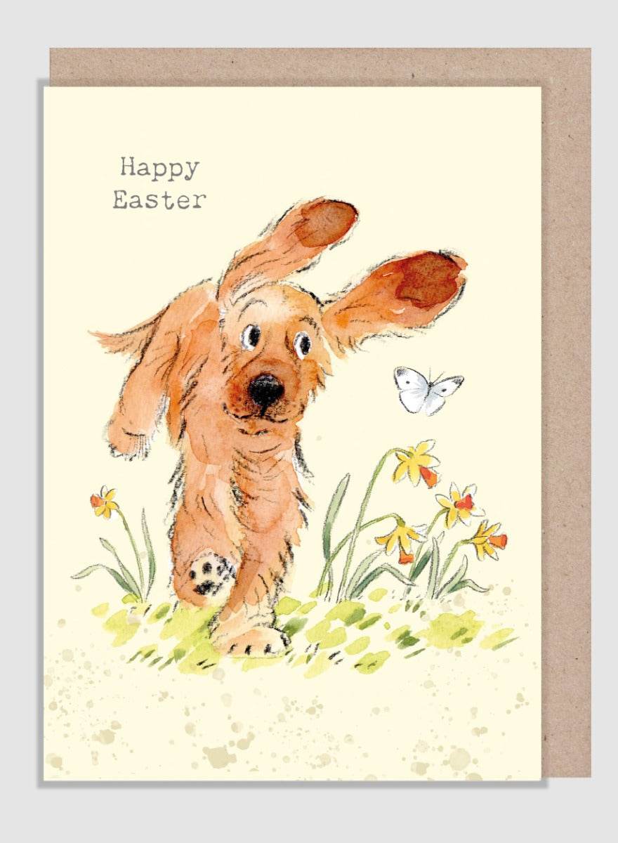 Dog General Easter Card - House of Cards