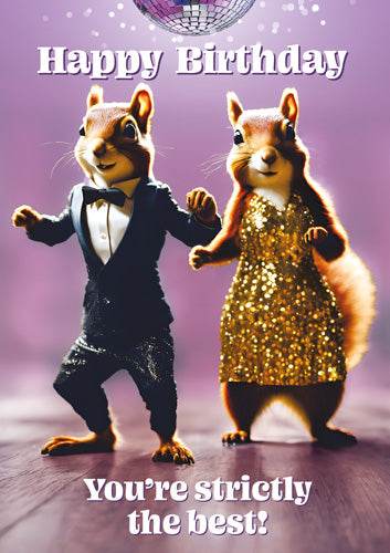 Strictly the Best Greeting Card - House of Cards