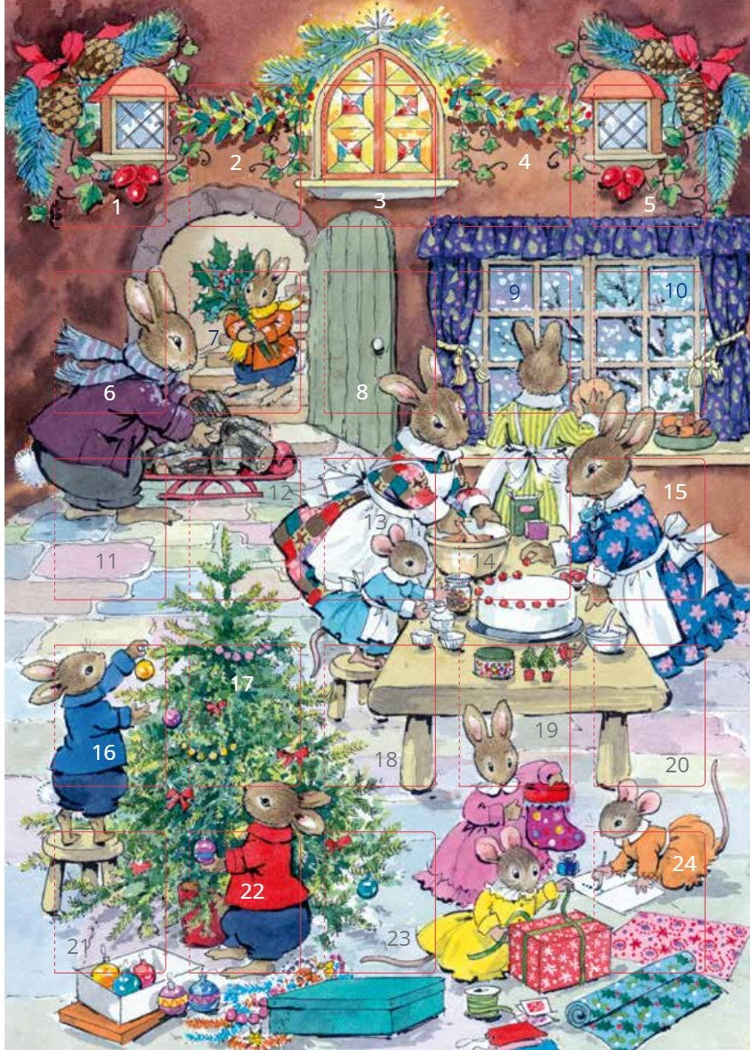 Christmas Eve Advent Card
