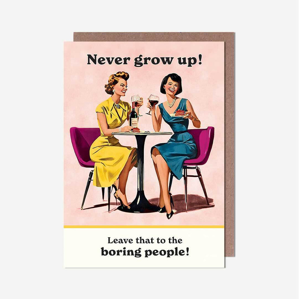 Boring People Birthday Card - House of Cards