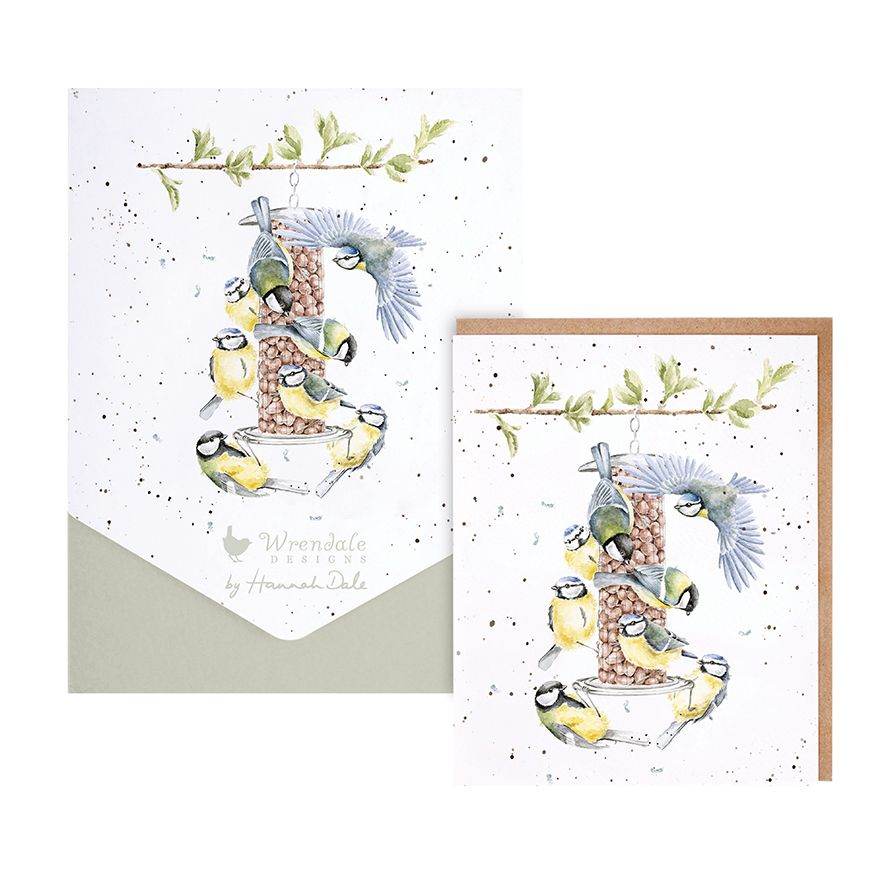 Bird Feeder Note Cards - House of Cards