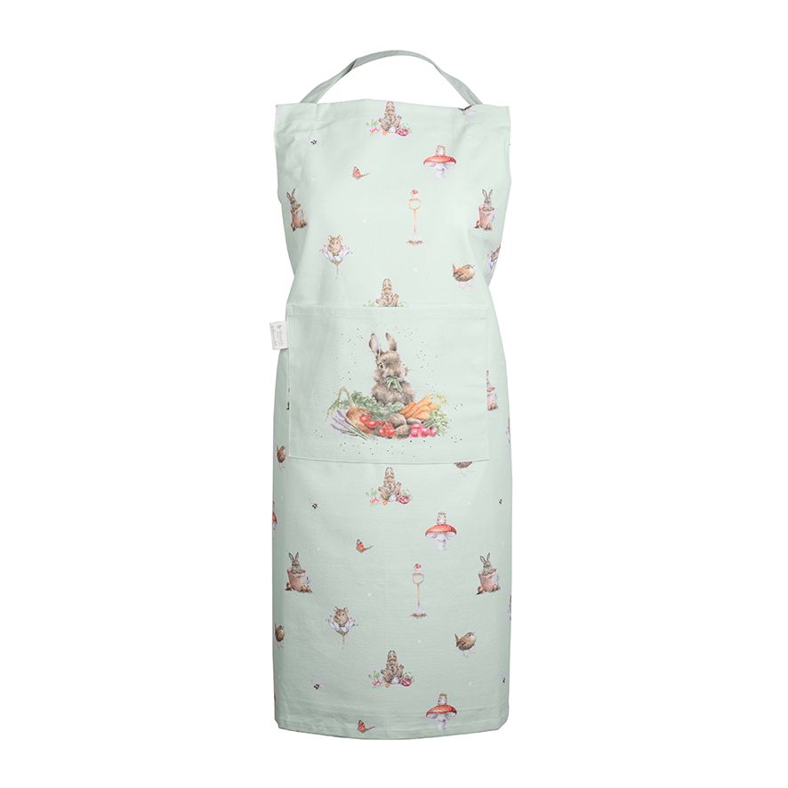 Rabbit Garden Friends Apron