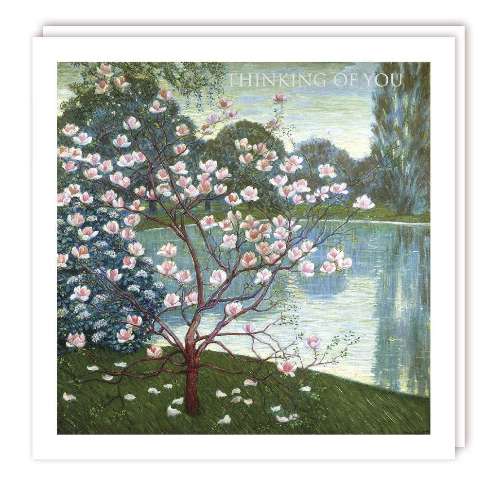 Magnolia Tree Thinking of You Card - House of Cards