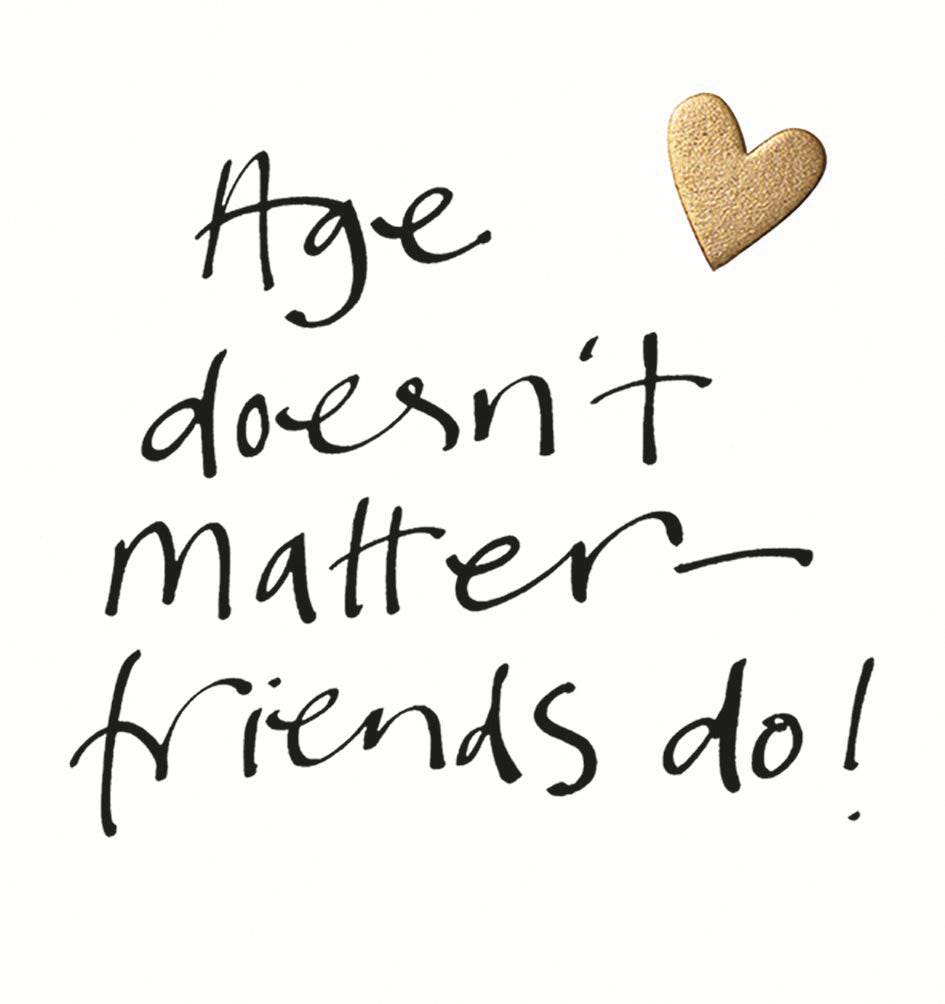 Age Doesnt Matter Birthday Card - House of Cards