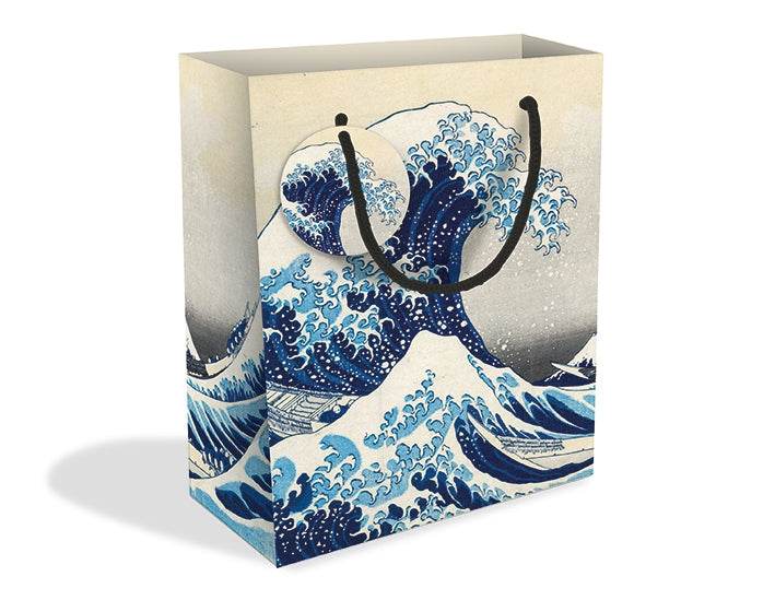 Great Wave Medium Gift Bag - House of Cards