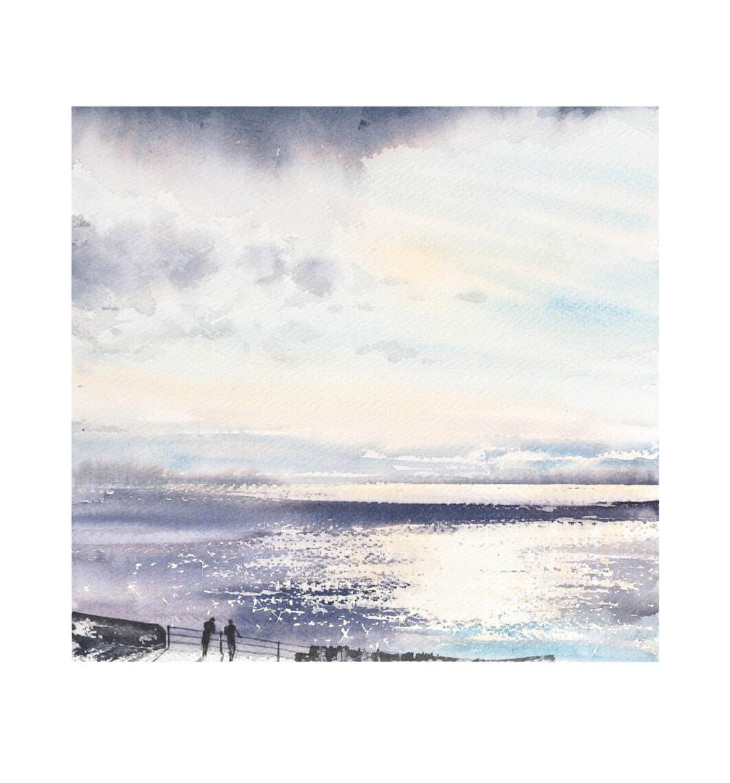 The Sea Birthday Card - House of Cards