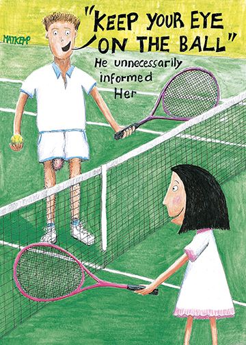 On The Ball Birthday Card
