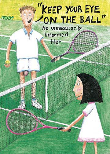 On The Ball Birthday Card - House of Cards