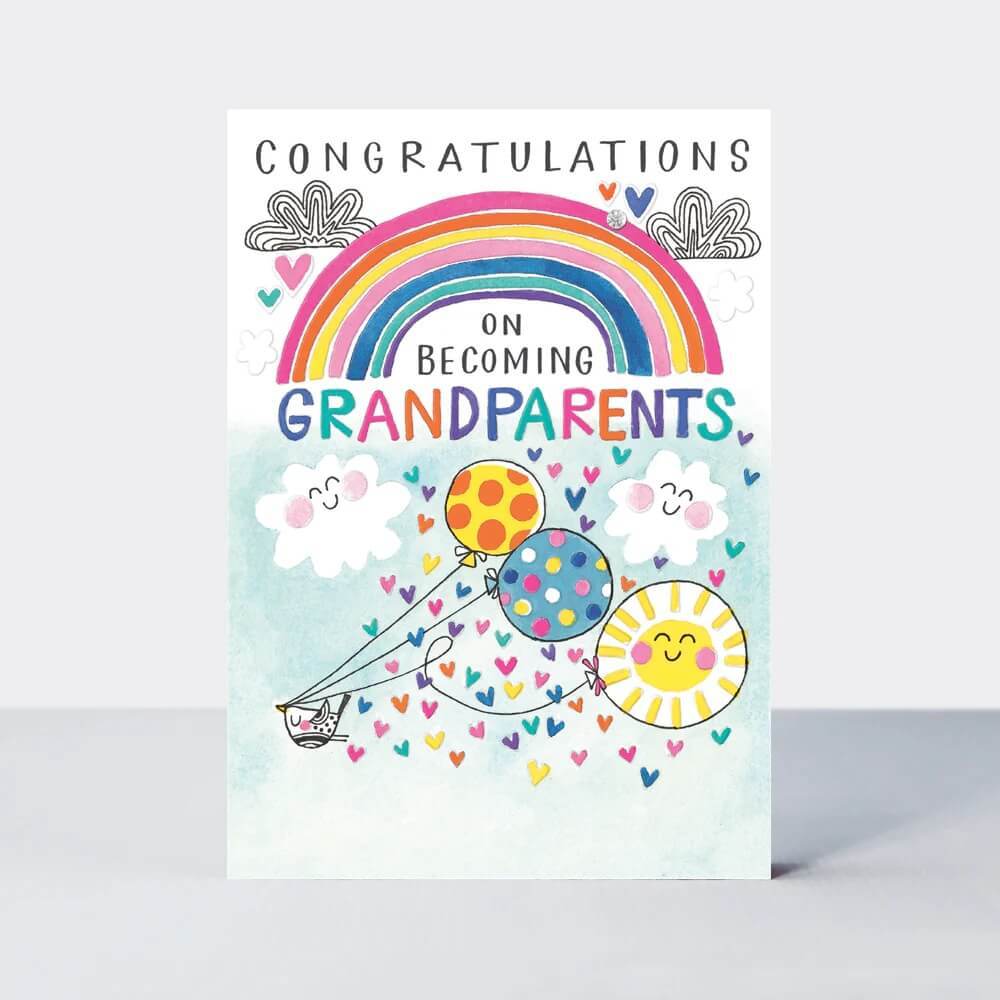 New Grandparents Greeting Card - House of Cards