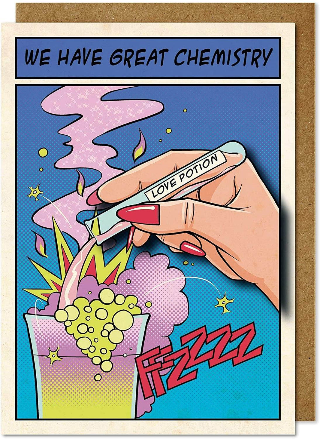 Love Potion Greeting Card - House of Cards