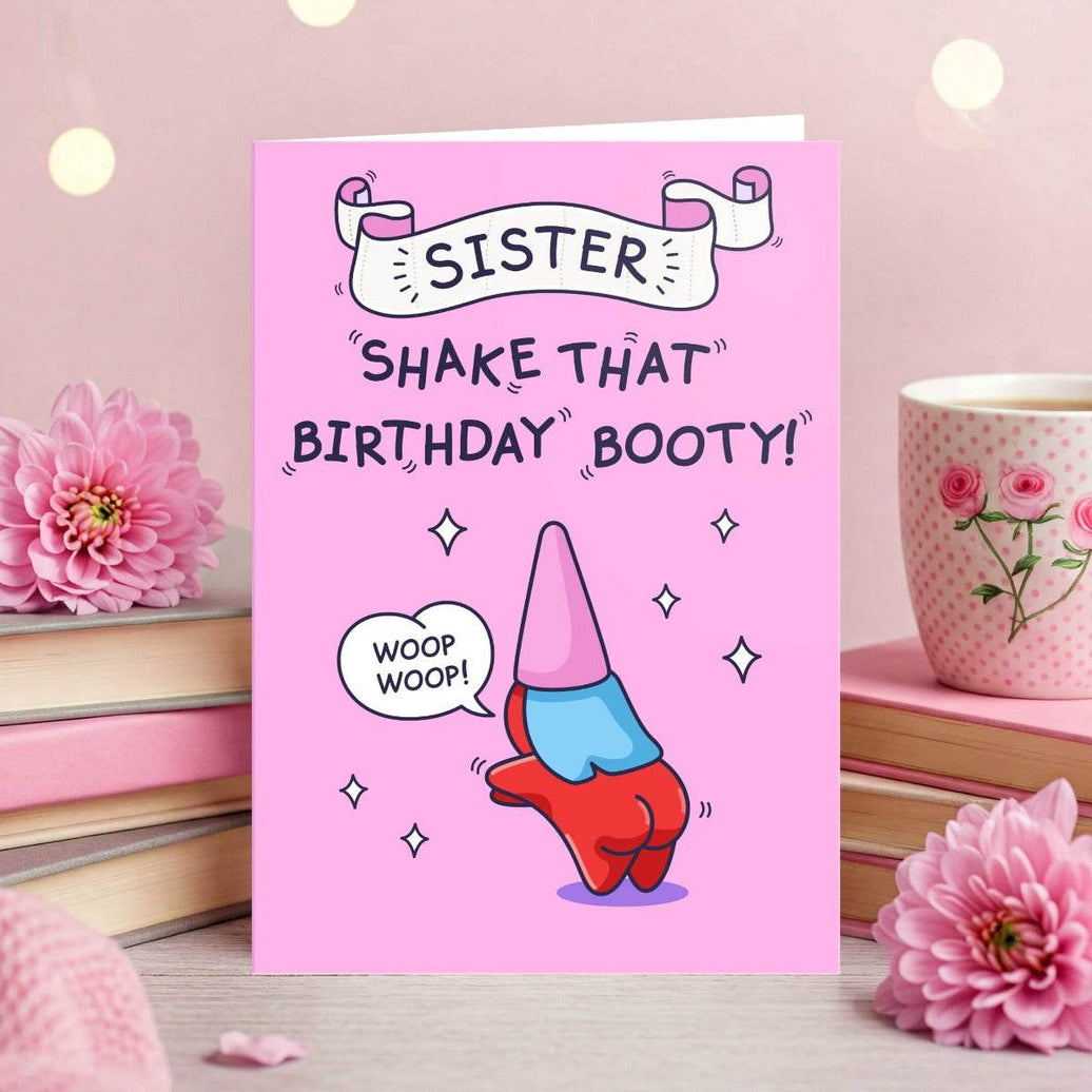 Sister Birthday Card - House of Cards