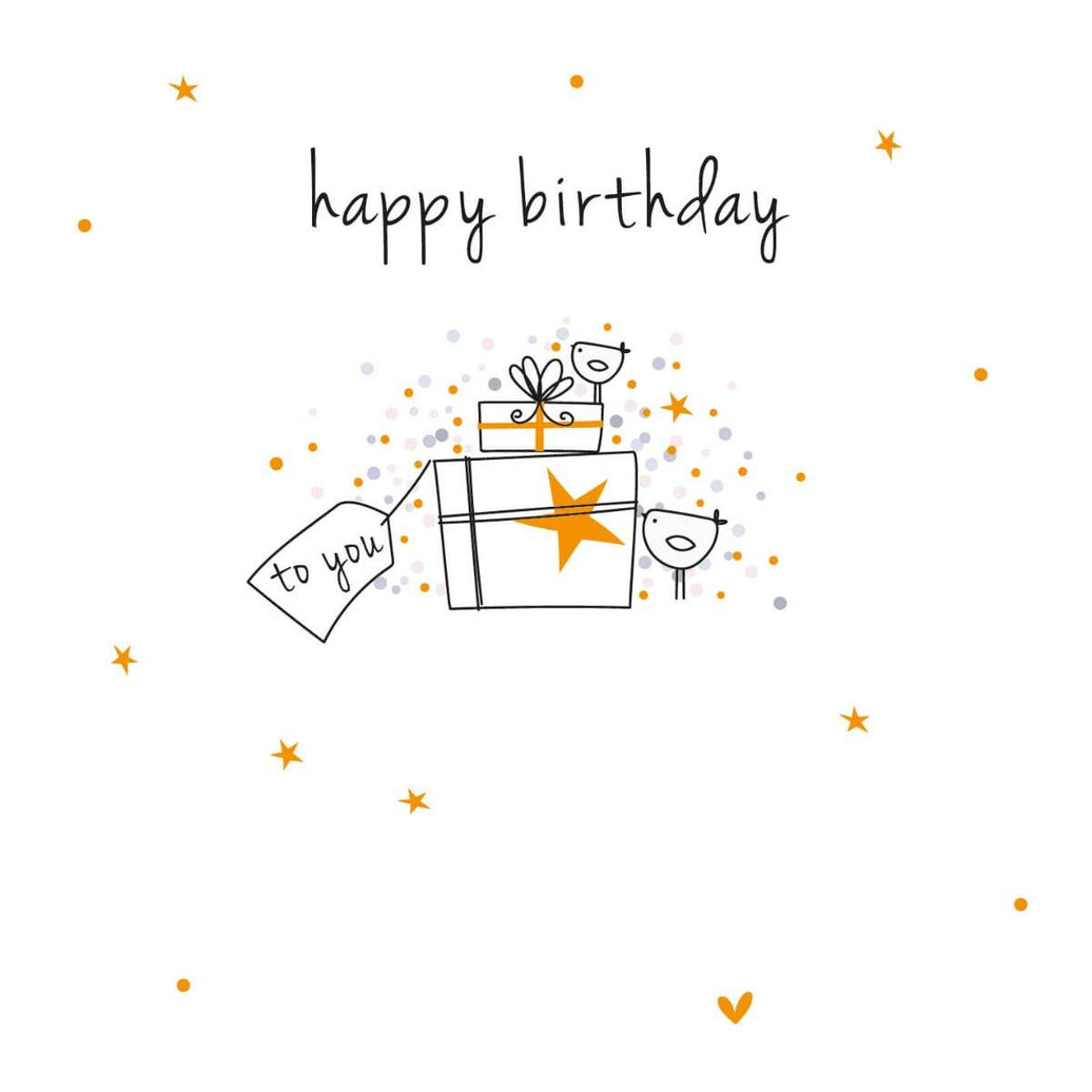 Present Birthday Card - House of Cards