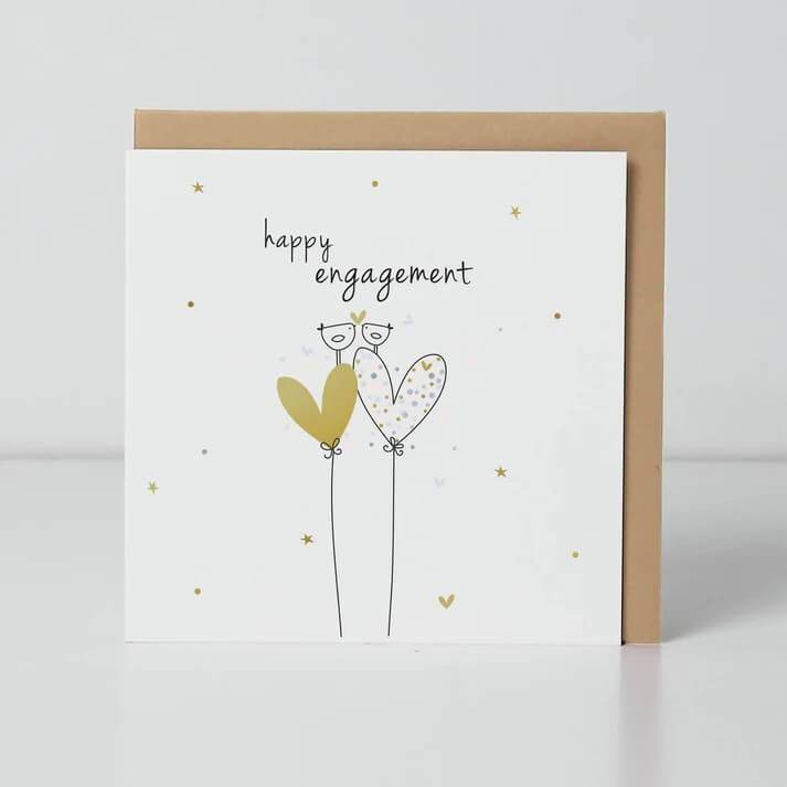 Happy Engagement Card - House of Cards