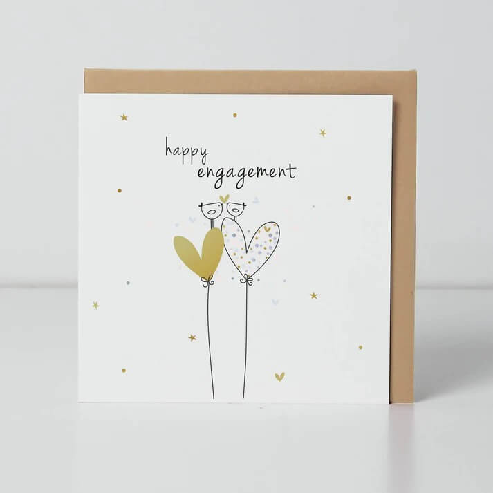 Happy Engagement Card - House of Cards