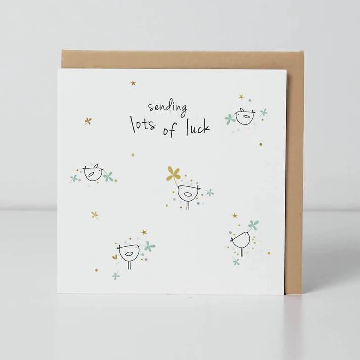 Good Luck Bird Card - House of Cards