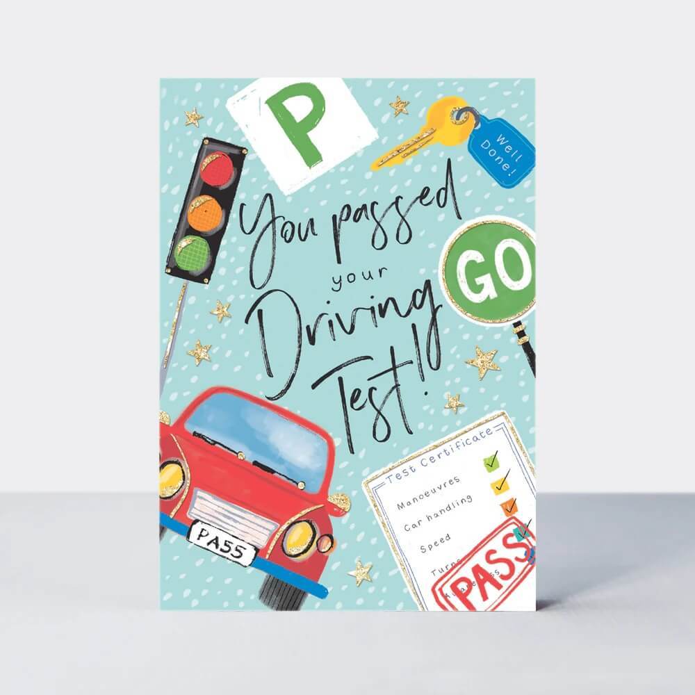 Passed Driving Test Greeting Card - House of Cards