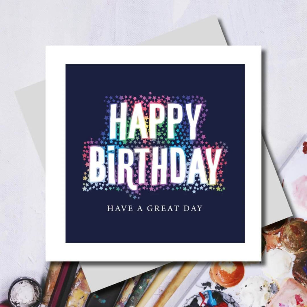 Happy Birthday Card - House of Cards