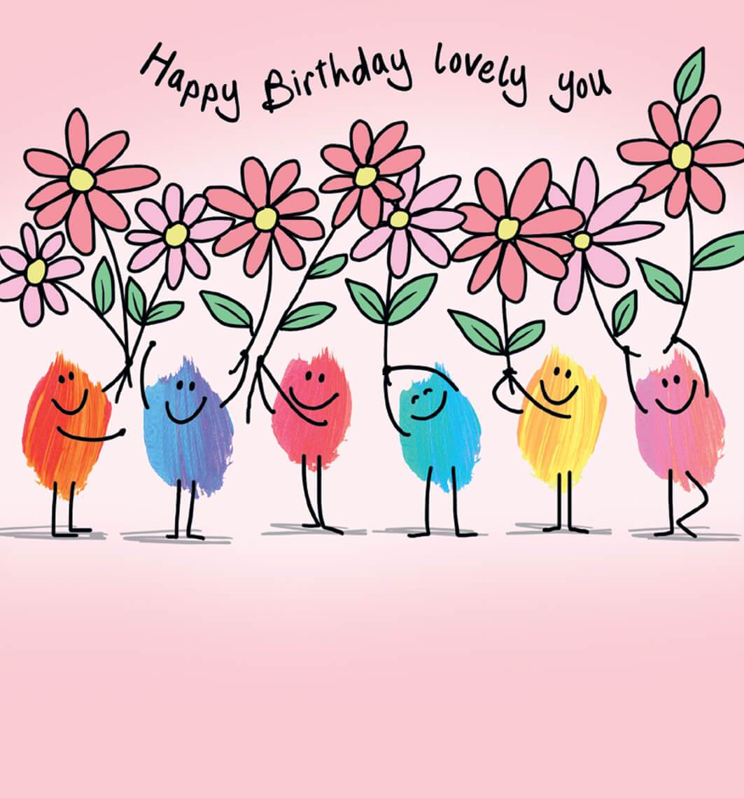 Lovely You Birthday Card - House of Cards