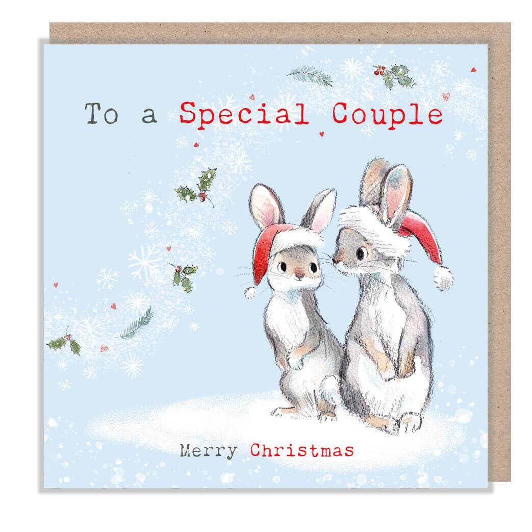Special Couple Christmas Card - House of Cards