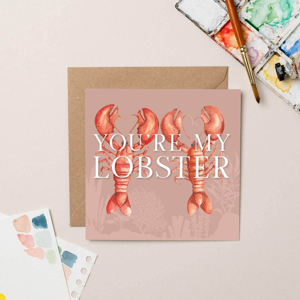 Anniversary Lobster Greeting Card - House of Cards