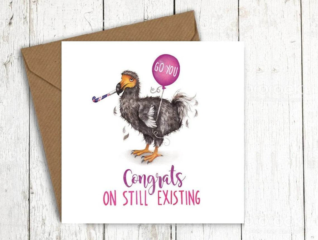 Still Existing Birthday Card - House of Cards