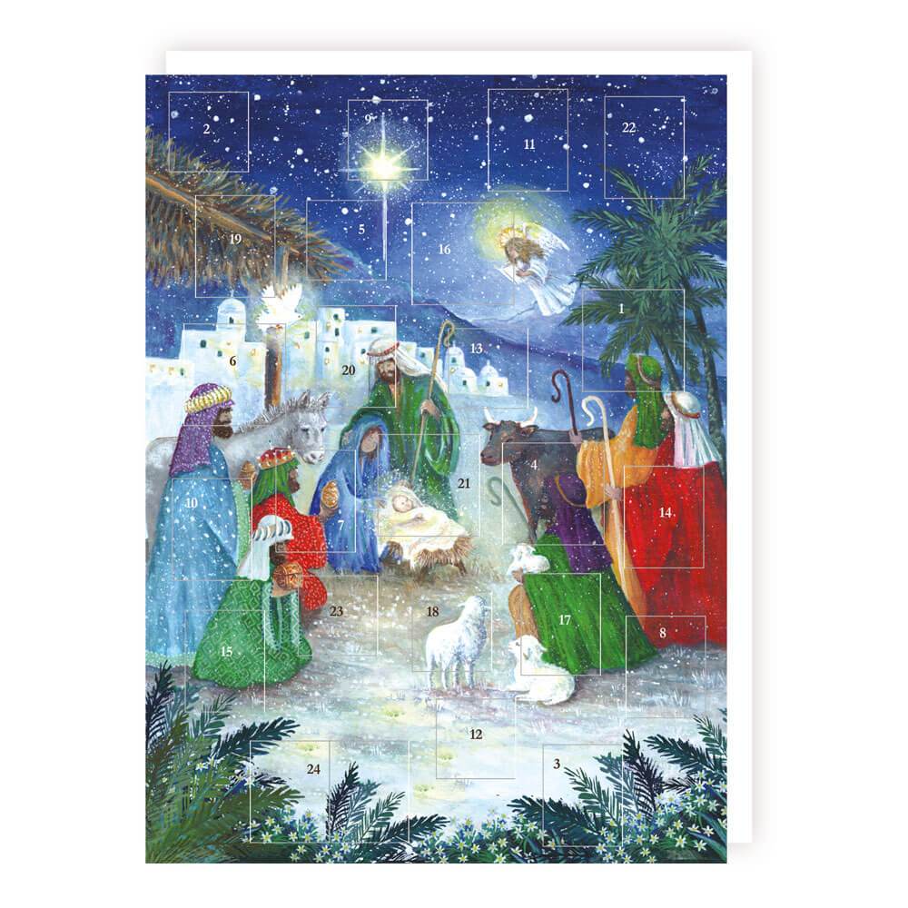 Nativity Advent Calendar - House of Cards