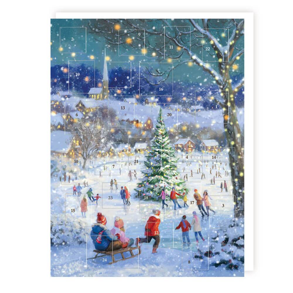 Skating Village Advent Calendar - House of Cards