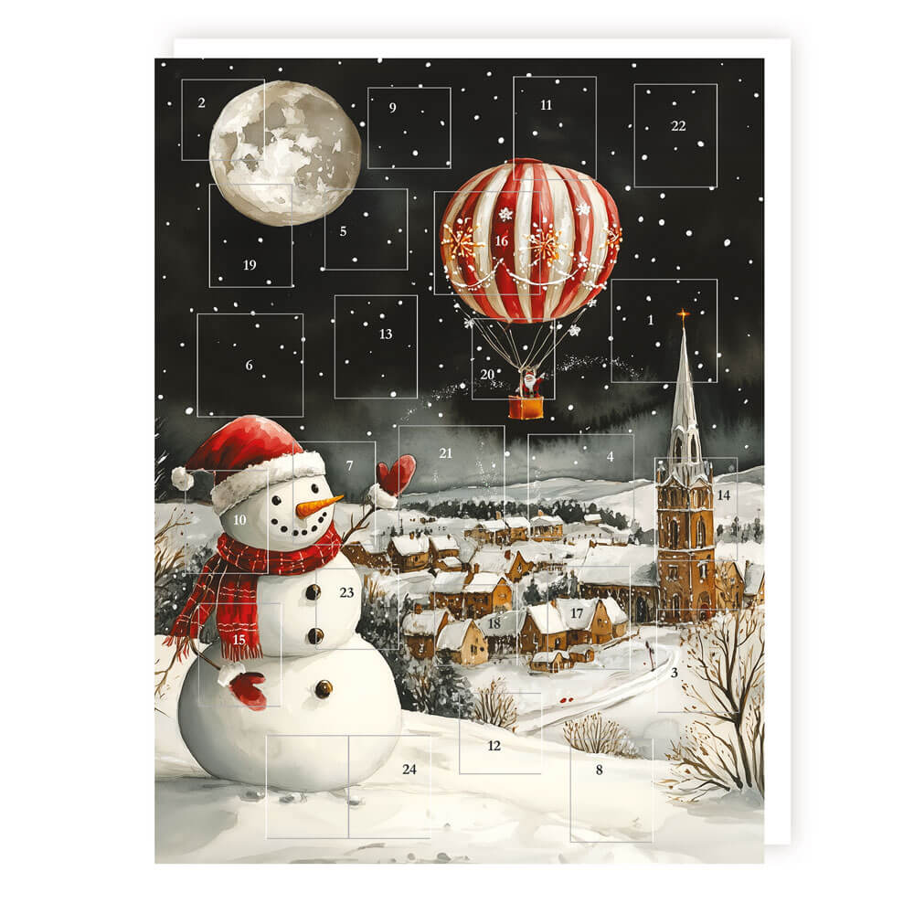 Hot Air Balloon Advent Calendar