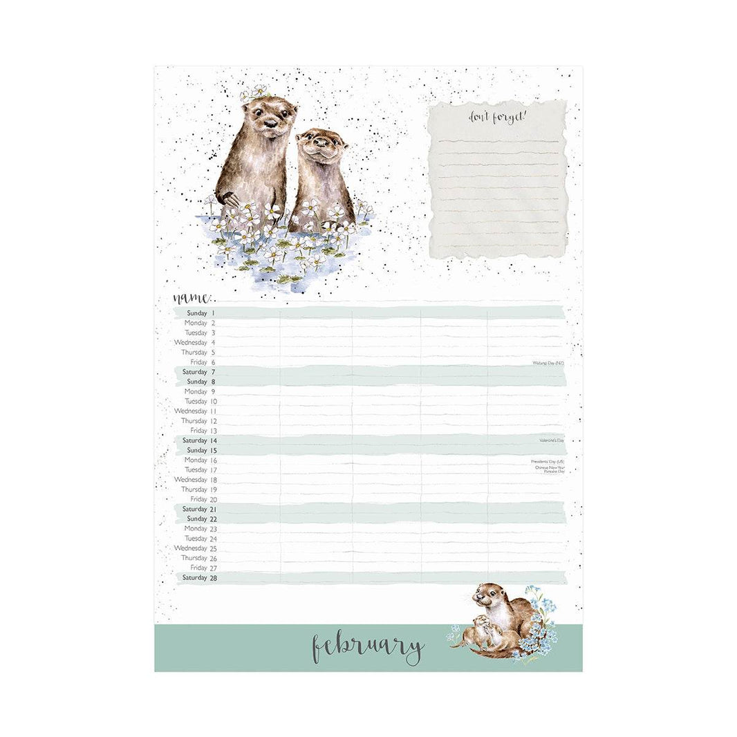 2026 Family Calendar - House of Cards