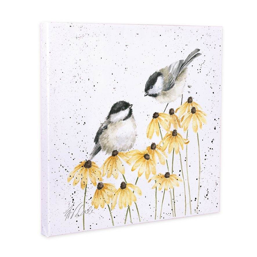 Chickadee Small Canvas - House of Cards