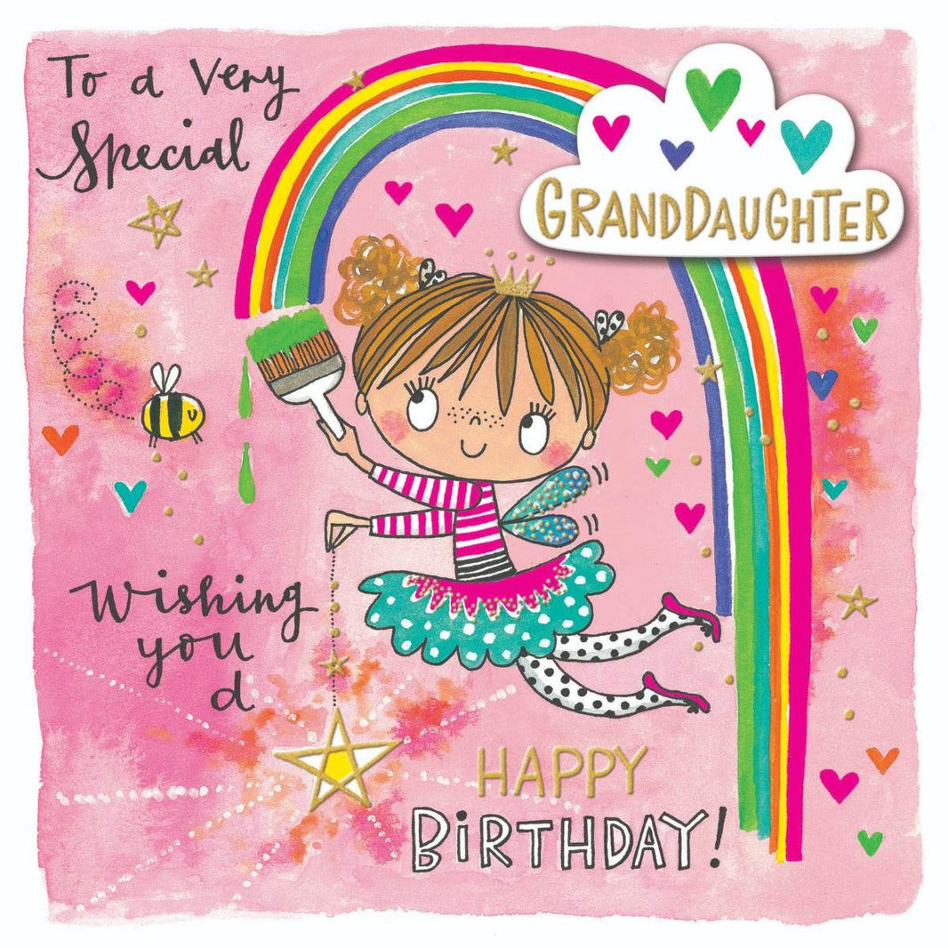 Granddaughter Birthday Card - House of Cards