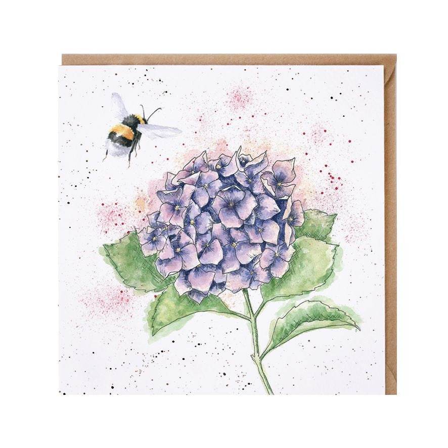 The Busy Bee Greeting Card - House of Cards