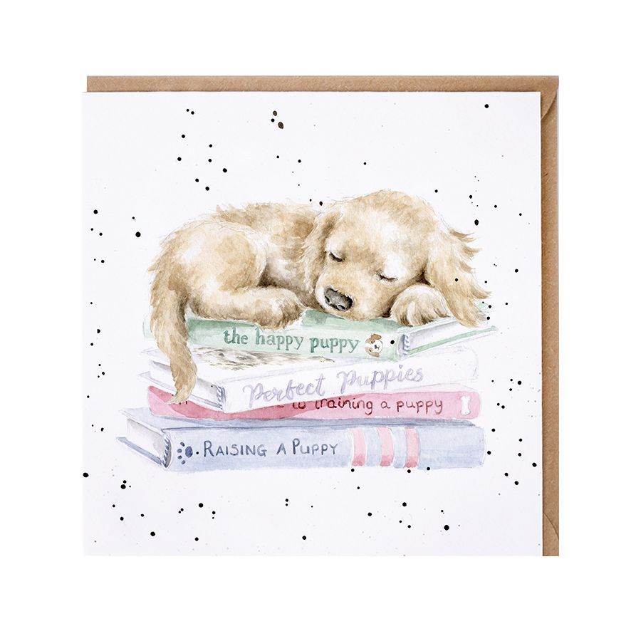 A Pups Life Greetings Card - House of Cards
