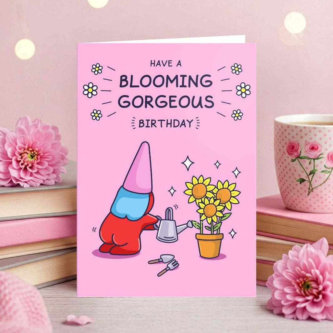 Blooming Gorgeous Birthday Card - House of Cards