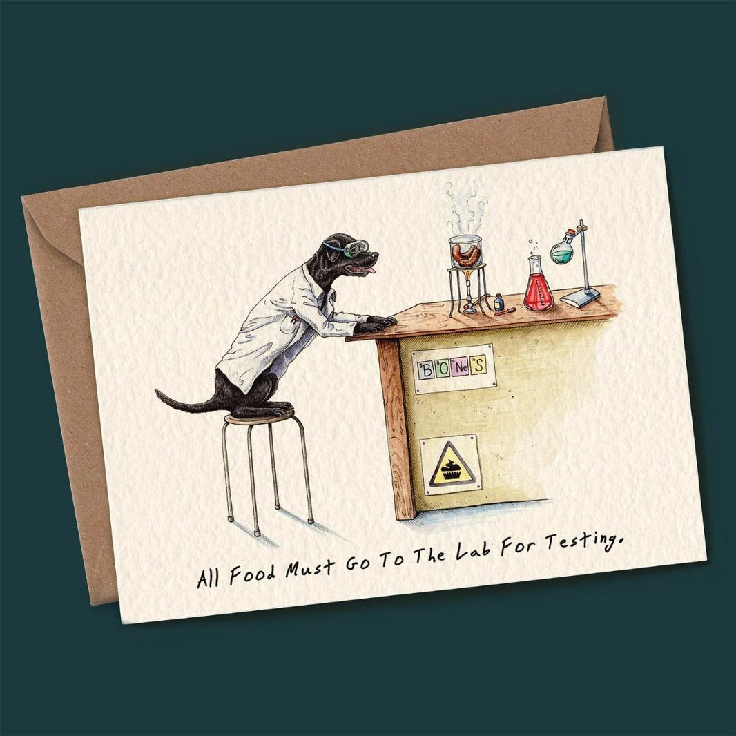 Lab Testing Birthday Card - House of Cards