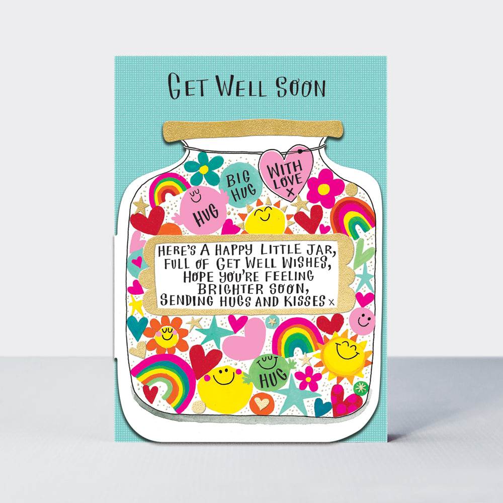 Get Well Soon Card - House of Cards