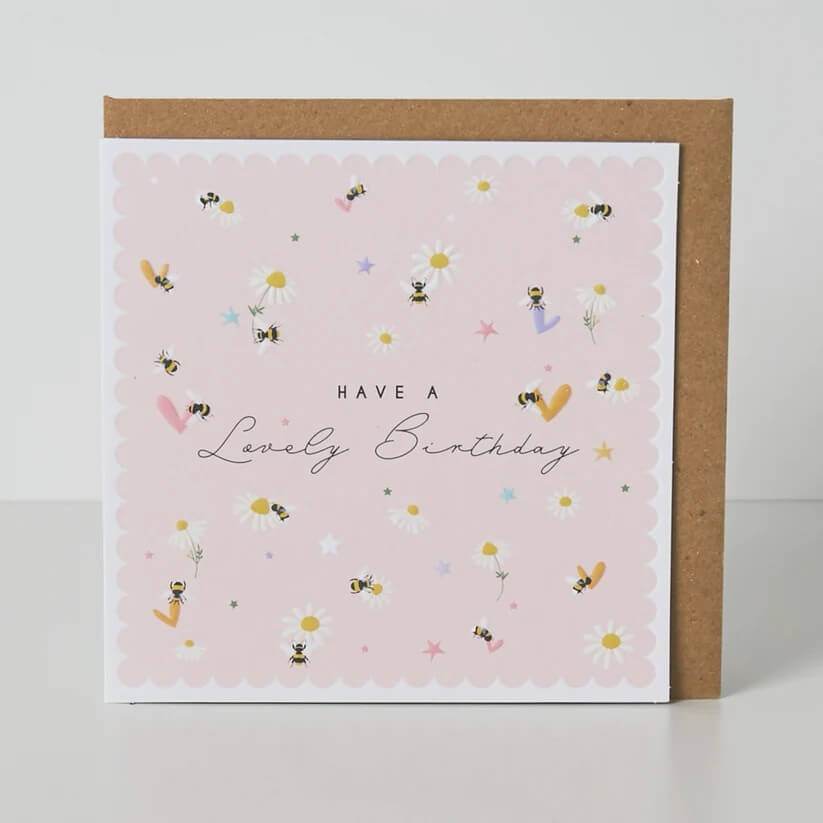 Lovely Birthday Card - House of Cards