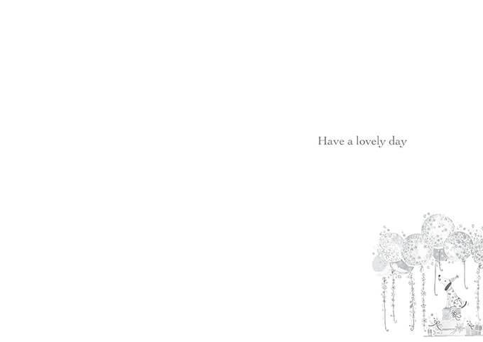 Daisy Patch Dalmatian Card Birthday Card - House of Cards