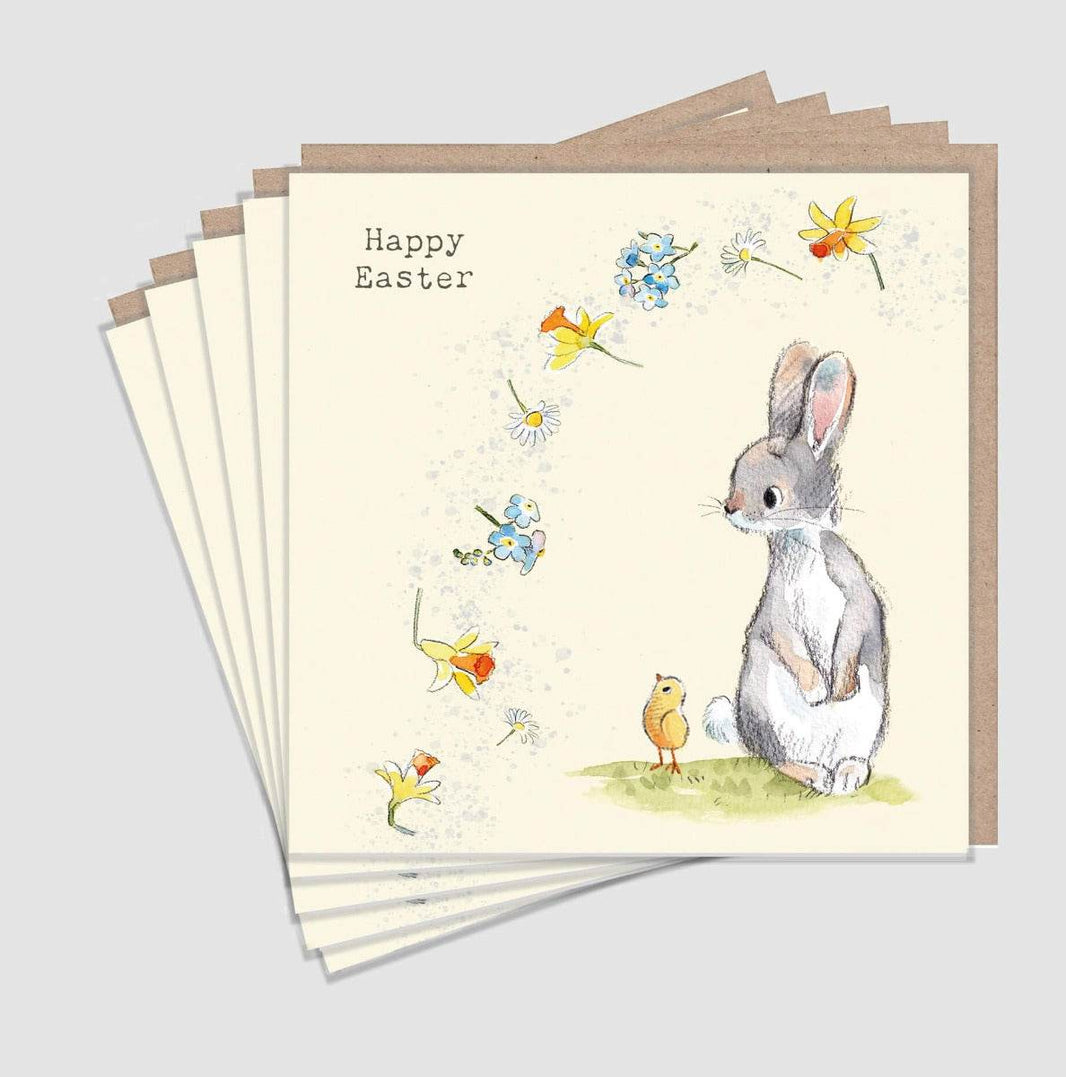 Rabbit Easter Cards - House of Cards