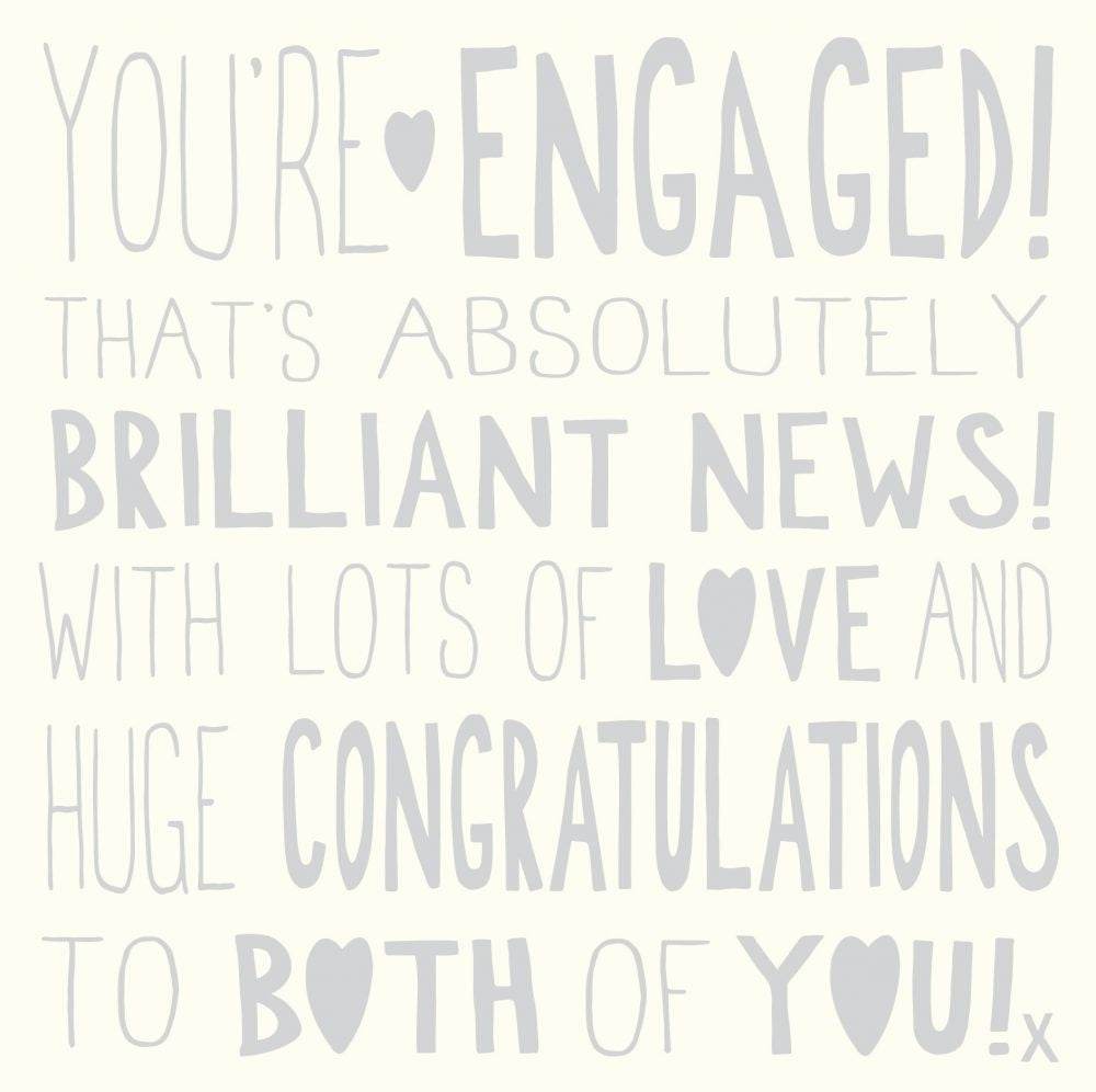 Ella Bella Rose Engagement Card - House of Cards