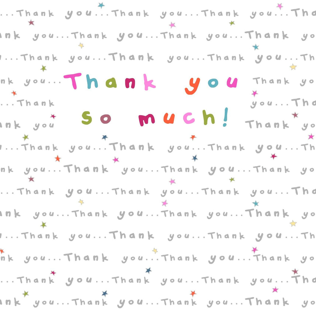 Ella Bella Rose Thank You Card - House of Cards