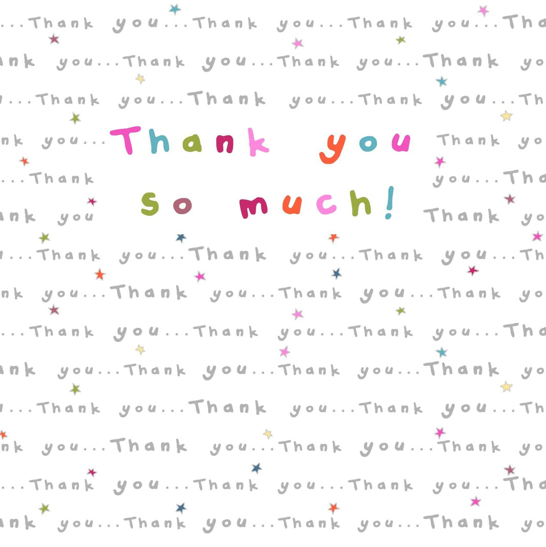 Ella Bella Rose Thank You Card - House of Cards